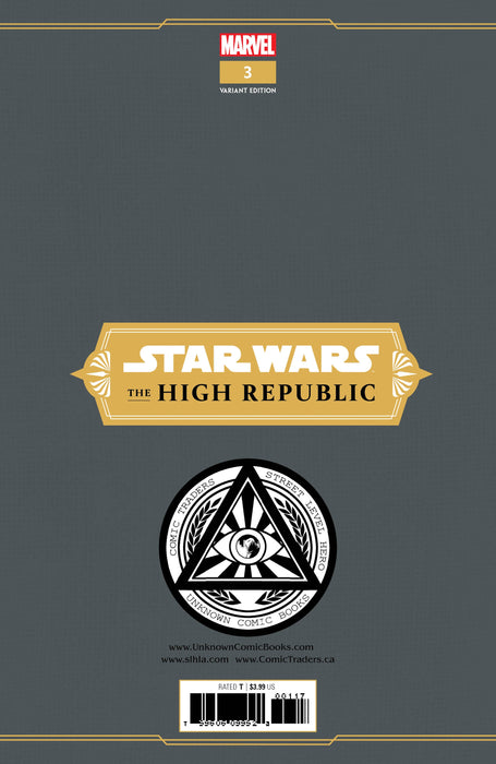 Star Wars High Republic #3 Unknown Comic Luke Ross Exclusive Virgin Var (03/03/2021) - for just $20! 