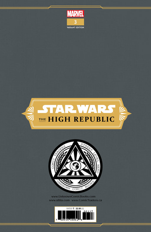 Star Wars High Republic #3 Unknown Comic Luke Ross Exclusive Virgin Var (03/03/2021) - for just $20! 