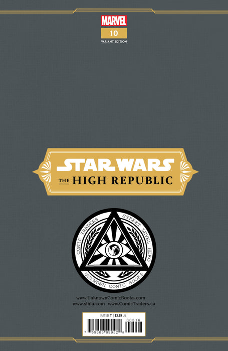 Star Wars High Republic #10 Unknown Comics Marco Turini Exclusive Virgin Var (10/20/2021) - for just $20! 