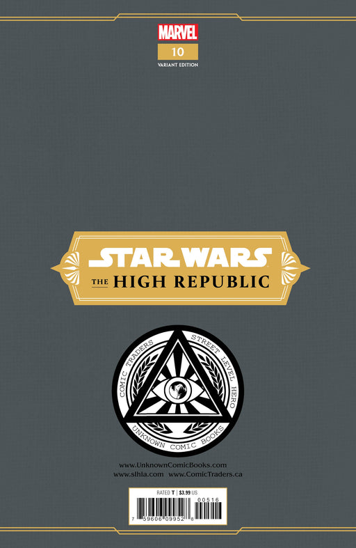 Star Wars High Republic #10 Unknown Comics Marco Turini Exclusive Var (10/20/2021) - for just $10! 