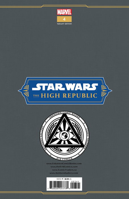 Star Wars: The High Republic #4 Unknown Comics Tyler Kirkham Exclusive Virgin Var (01/11/2023) - for just $20! 