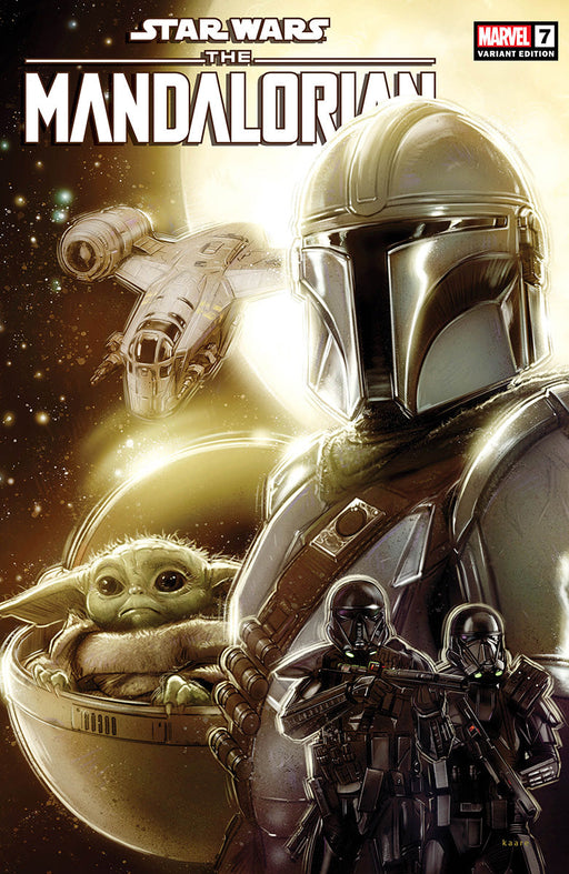 Star Wars: The Mandalorian #7 Unknown Comics Kaare Andrews Exclusive Var (01/11/2023) - for just $10! 