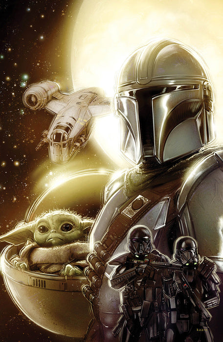 Star Wars: The Mandalorian #7 Unknown Comics Kaare Andrews Exclusive Virgin Var (01/11/2023) - for just $20! 