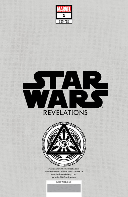 Star Wars: Revelations #1 Unknown Comics Caspar Wijngaard Exclusive Virgin Var (11/23/2022) - for just $20! 