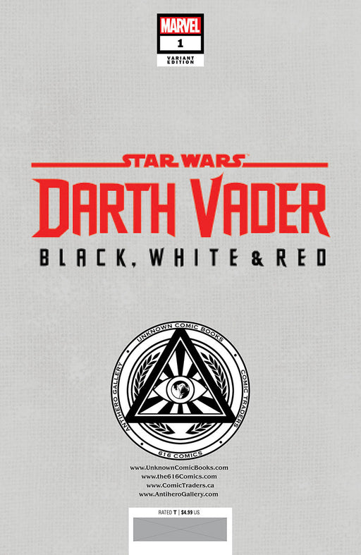 Star Wars: Darth Vader - Black, White & Red #1 Unknown Comics Kaare Andrews Exclusive Var (04/26/2023) - for just $10! 