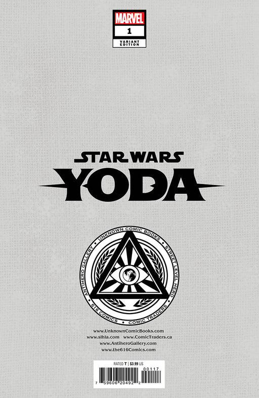 Star Wars: Yoda #1 Unknown Comics David Nakayama Exclusive Virgin Var (11/23/2022) - for just $20! 