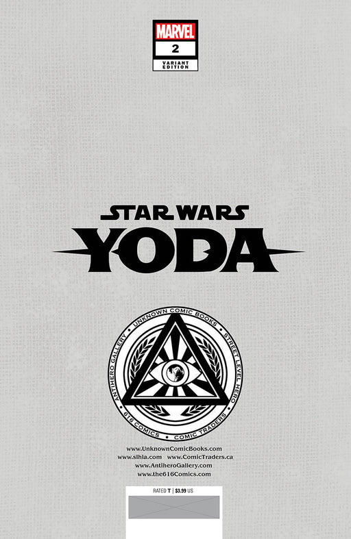 Star Wars: Yoda #2 Unknown Comics Todd Nauck Exclusive Virgin Var (12/28/2022) - for just $20! 