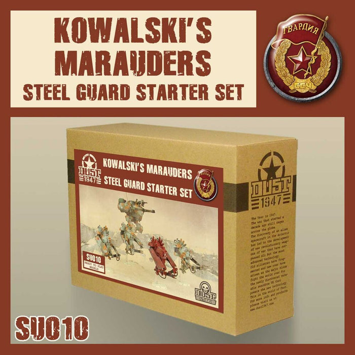 DUST 1947: Steel Guard Starter Set - Kowalski's Marauders - for just $82.80! 