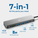 Silicon Power SU20 7-in-1 Docking Station with HDMI, USB Type-A, USB-C PD, SD, and microSD ports - for just $35.99! 