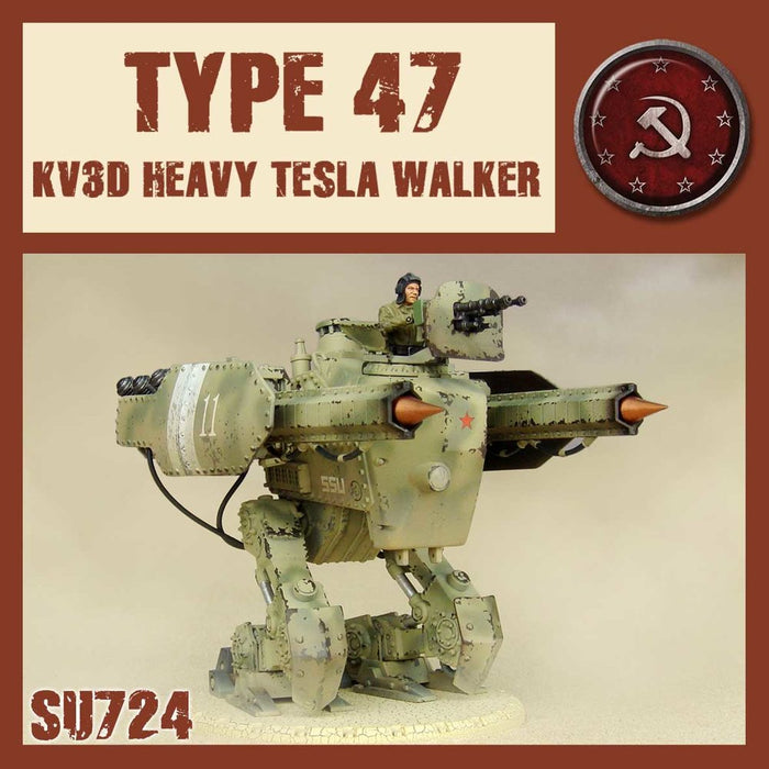 DUST 1947: TYPE 47 KV3D Heavy Tesla Walker - for just $57.50! 