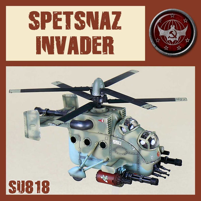 DUST 1947: SSU Spetsnaz Assault Helicopter - Invader - for just $70.15! 