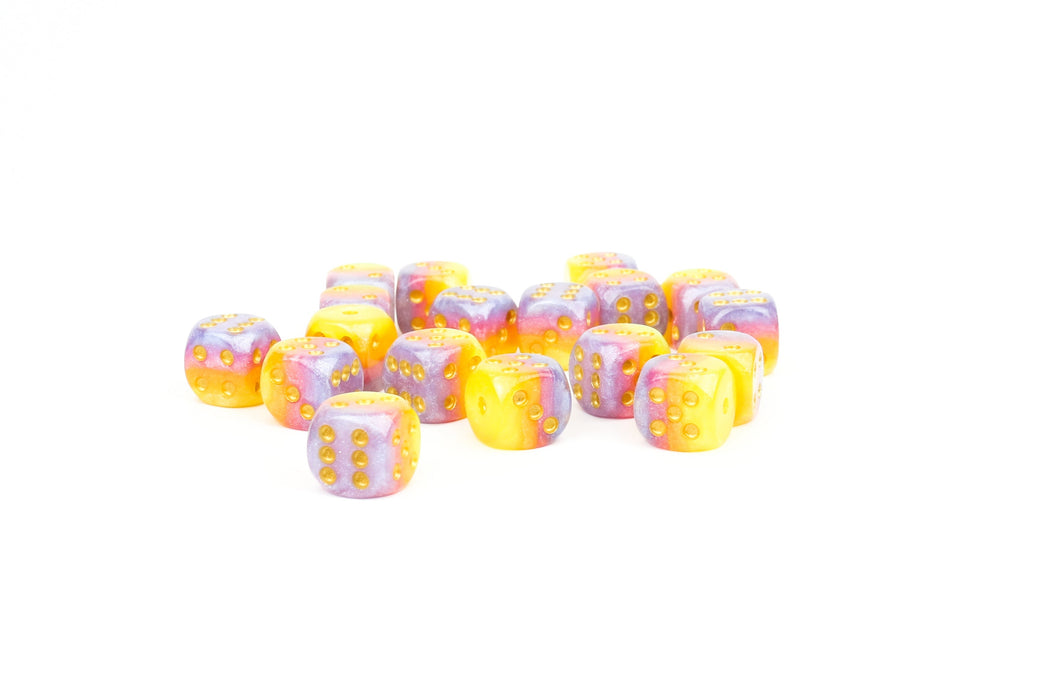12mm Tahitian Sunset d6 Dice Set - for just $24.99! 