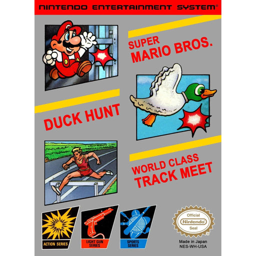 Super Mario Bros./Duck Hunt/World Class Track Meet (Nintendo NES) - Just $0! Shop now at Retro Gaming of Denver