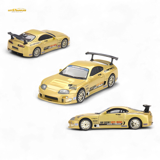 Mini-GT Toyota Supra (A80) Top Secret GT-300 Top Secret Gold 1:64 MGT00961 - for just $19.99! 