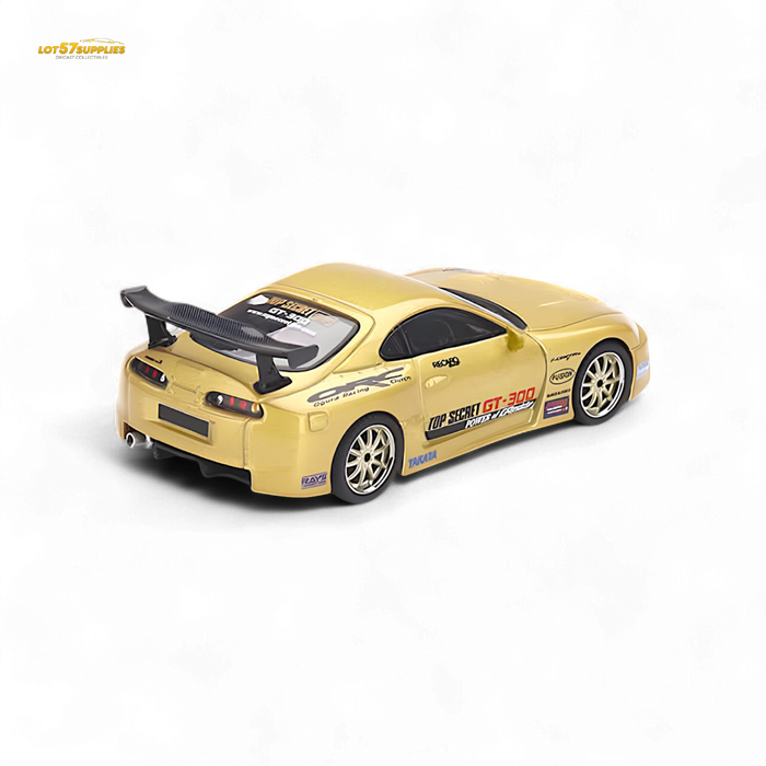 Mini-GT Toyota Supra (A80) Top Secret GT-300 Top Secret Gold 1:64 MGT00961 - for just $19.99! 