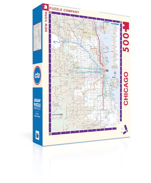 Chicago Transit Map - Just $23! Shop now at Retro Gaming of Denver