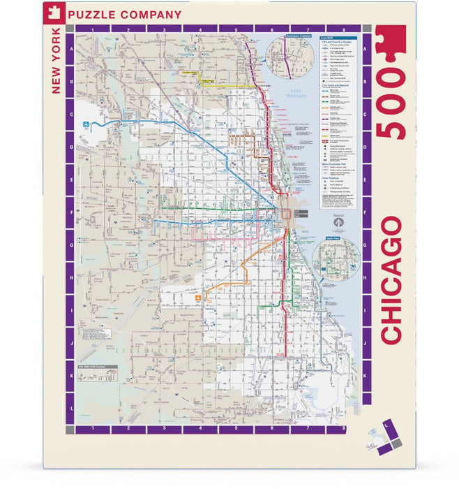 Chicago Transit Map - for just $19.55! 