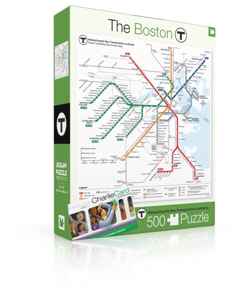 Boston T Map - Just $23! Shop now at Retro Gaming of Denver