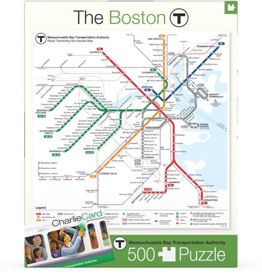 Boston T Map - Just $23! Shop now at Retro Gaming of Denver