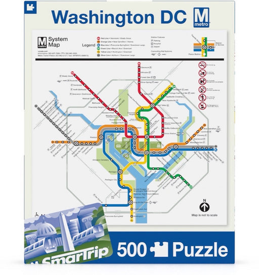 DC Metro Map - Just $23! Shop now at Retro Gaming of Denver