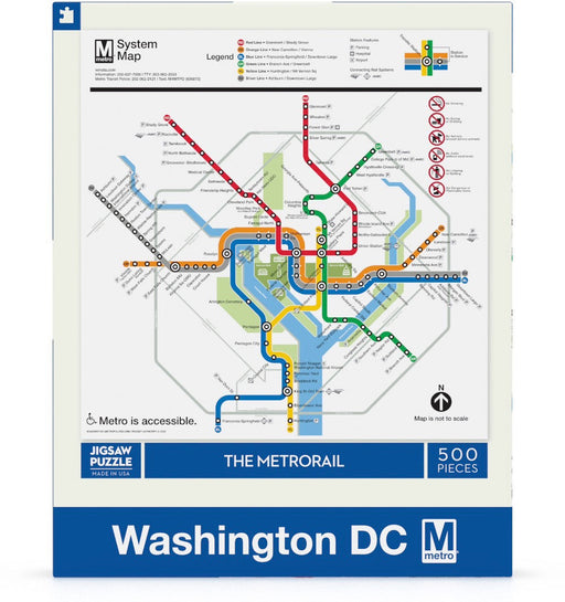 DC Metro Map - for just $23! 