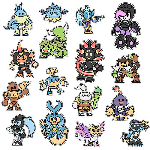 Full Set of SWAP Force Core Stickers - for just $20! 