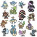 Full Set of SWAP Force Core Stickers - for just $20! 