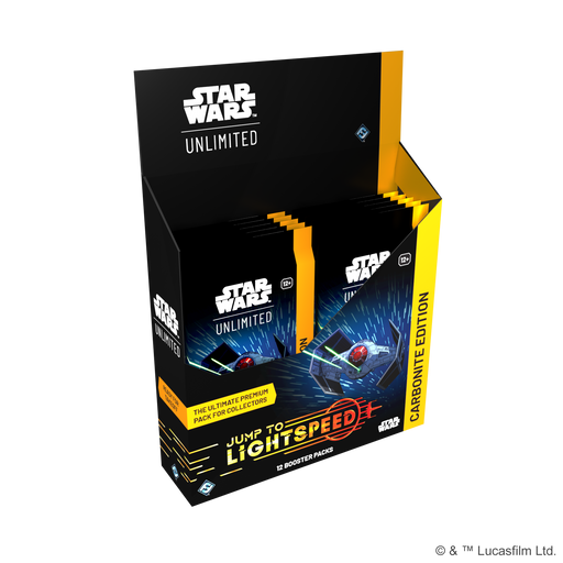 Star Wars: Unlimited - Jump to Lightspeed Carbonite Booster Display - for just $299.99! 