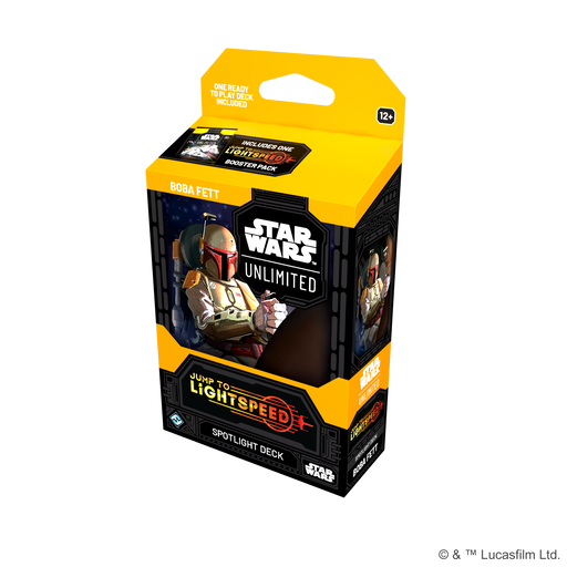Star Wars: Unlimited - Jump to Lightspeed Spotlight Deck - Boba Fett - for just $24.99! 