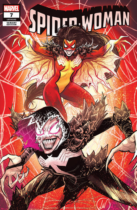 Spider-Woman #7 Unknown Comics Lucas Werneck Exclusive Knullified Var Kib (12/23/2020) - for just $10! 