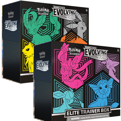Pokemon Evolving Skies: Elite Trainer Box - Pink - for just $60! 