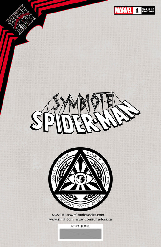 Symbiote Spider-Man King In Black #1 Unknown Comics Gerald Parel Exclusive Var (11/18/2020) - for just $10! 