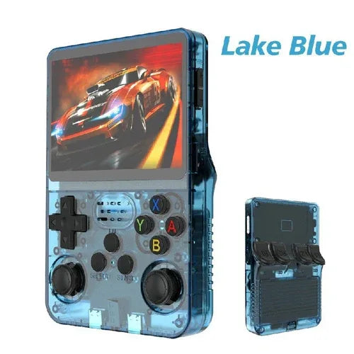 EW Green R36S Retro Handheld Game Console with Linux System and 3.5 Inch IPS Screen - for just $70.42! 