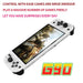 G90 Handheld Game Console – 7-inch 64GB Retro Arcade Gaming Device - for just $111.99! 