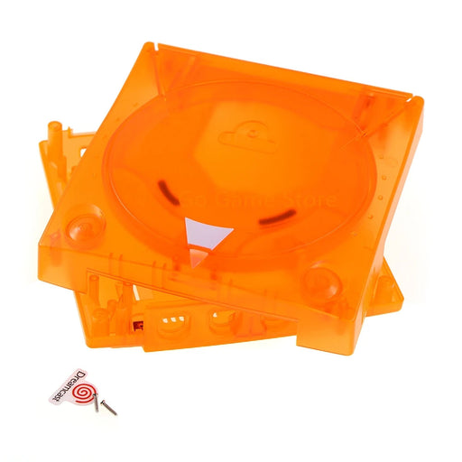 SEGA Dreamcast DC Orange Replacement Console Shell Housing Transparent - for just $56.99! 
