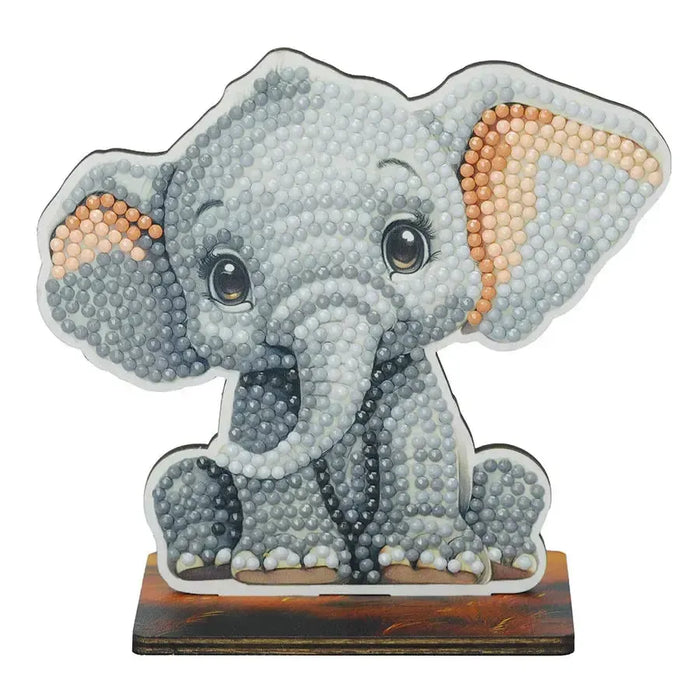 Safari Elephant "Wildlife" Crystal Art Buddies Kit Craft Buddy - for just $9.99! 