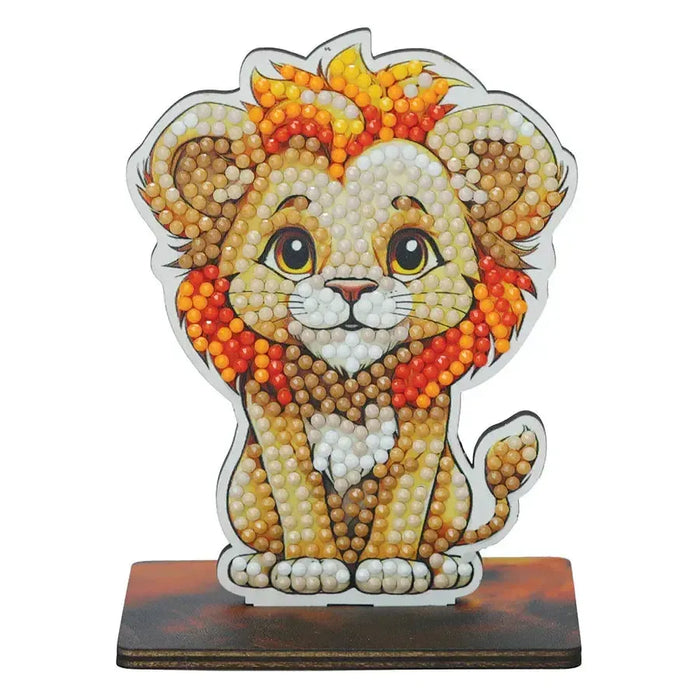 Safari Lion "Wildlife" Crystal Art Buddies Kit Craft Buddy - for just $9.99! 