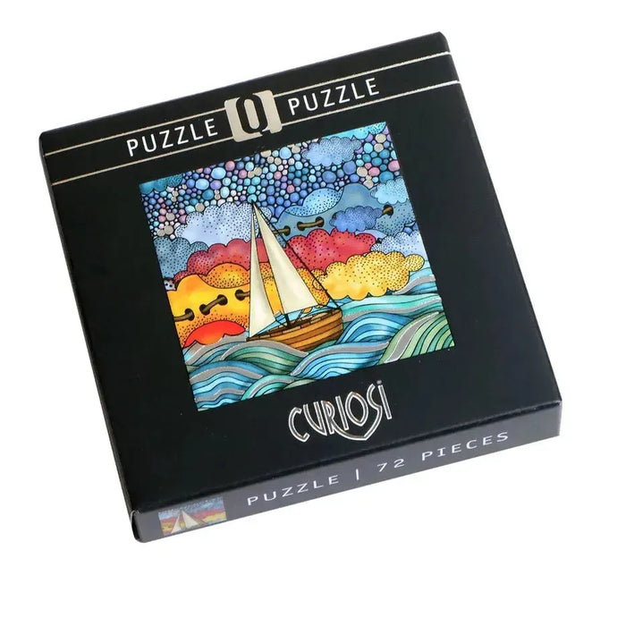 Sailboat 72 Piece Pocket Jigsaw Puzzle Curiosi - for just $9.99! 