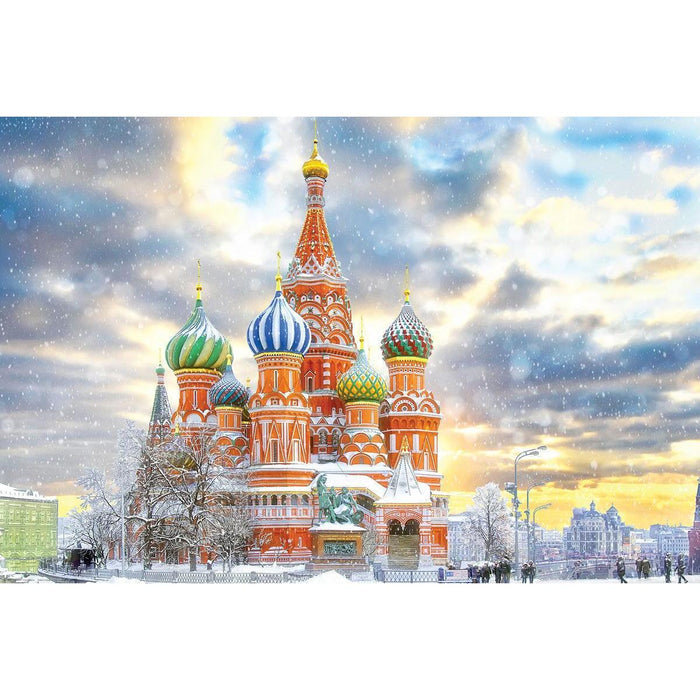 Saint Basil's Cathedral Moscow Russia 1000 Piece Jigsaw Puzzle Eurographics - for just $21.99! 