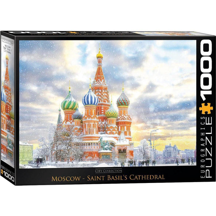 Saint Basil's Cathedral Moscow Russia 1000 Piece Jigsaw Puzzle Eurographics - for just $21.99! 