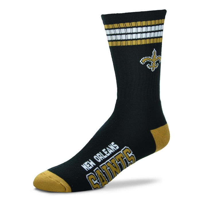 New Orleans Saints Men's 4 Stripe Deuce Socks - for just $17.99! 