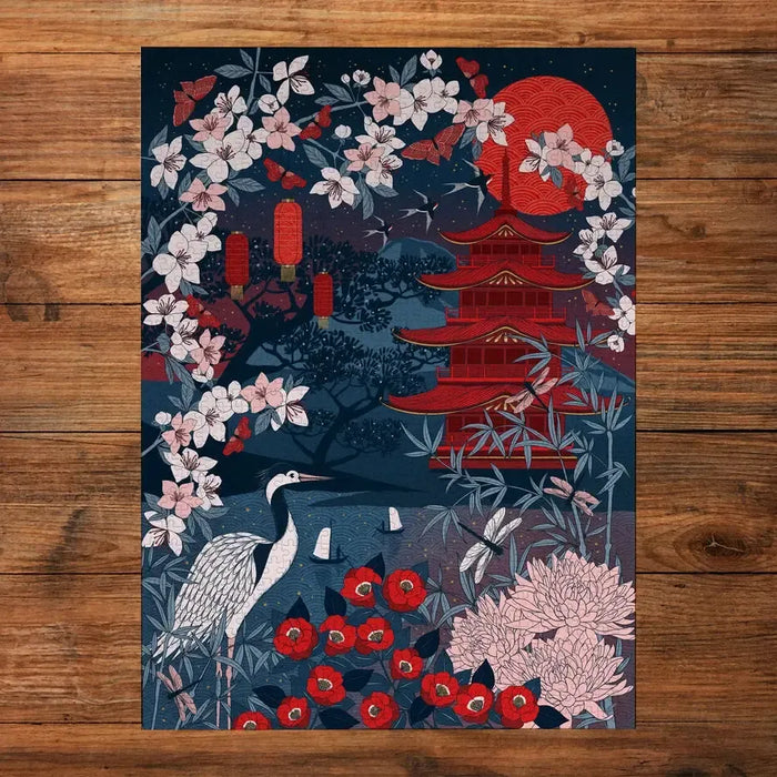 Sakura Heights 1000 Piece Jigsaw Puzzle Gibsons - for just $24.99! 