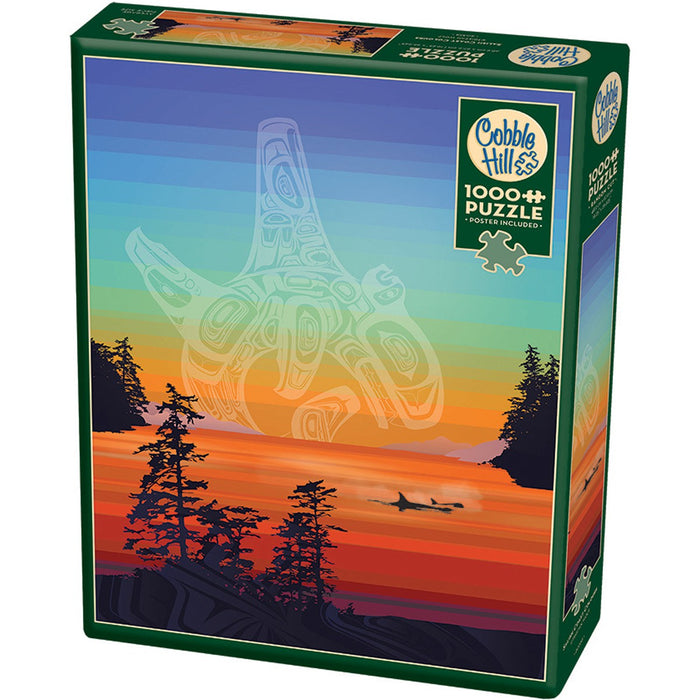 Salish Coast Colors 1000 Piece Jigsaw Puzzle Cobble Hill - for just $19.99! 