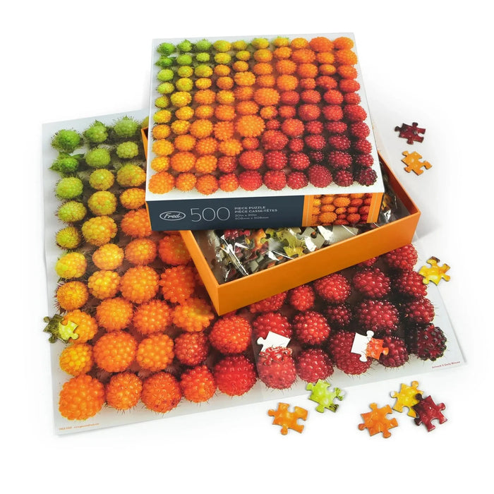 Salmonberries 500 Piece Jigsaw Puzzle Fred - for just $17.99! 