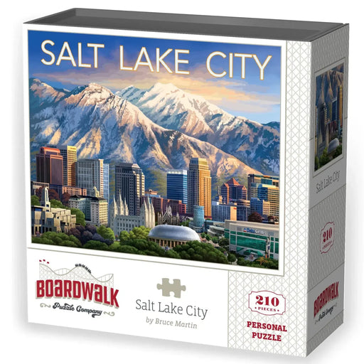 Salt Lake City 210 Piece Jigsaw Puzzle Boardwalk - for just $11.99! 
