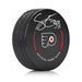 Samuel Ersson Autographed Philadelphia Flyers Hockey Game Model Puck - for just $79.99! 