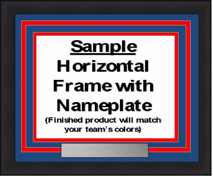 MLB Baseball Photo Picture Frame Kit - Oakland Athletics (Yellow Matting, Green Trim) - for just $29.99! 