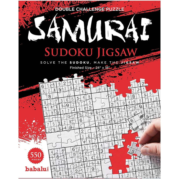 Samurai Sudoku 550 Piece Jigsaw Puzzle Babalu - for just $23.99! 