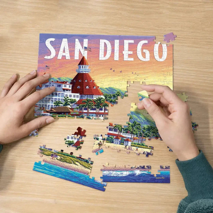 San Diego 210 Piece Jigsaw Puzzle Boardwalk - for just $11.99! 