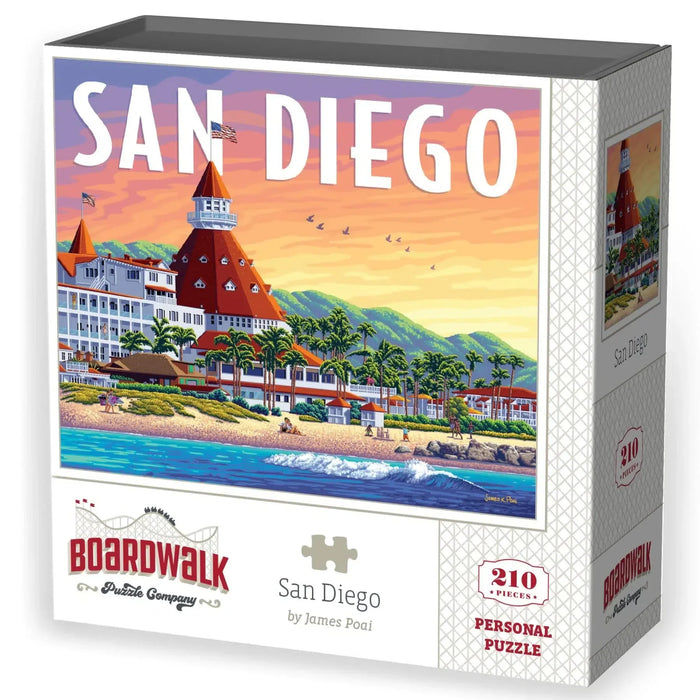 San Diego 210 Piece Jigsaw Puzzle Boardwalk - for just $11.99! 